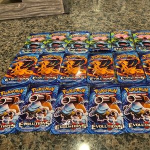 Pokemon XY Evolutions Booster Packs (4)
